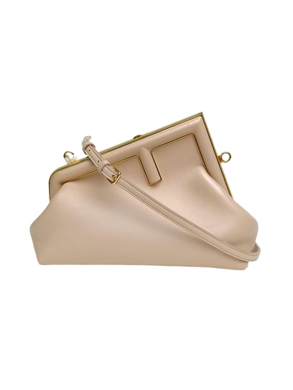 Fendi First Leather Milk Tea Color #373405F13B